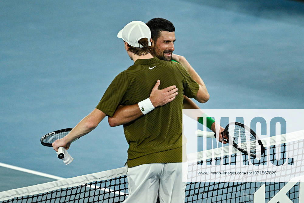 2026 Australian Open Novak Djokovic (SRB) , Jannik Sinner (ITA)