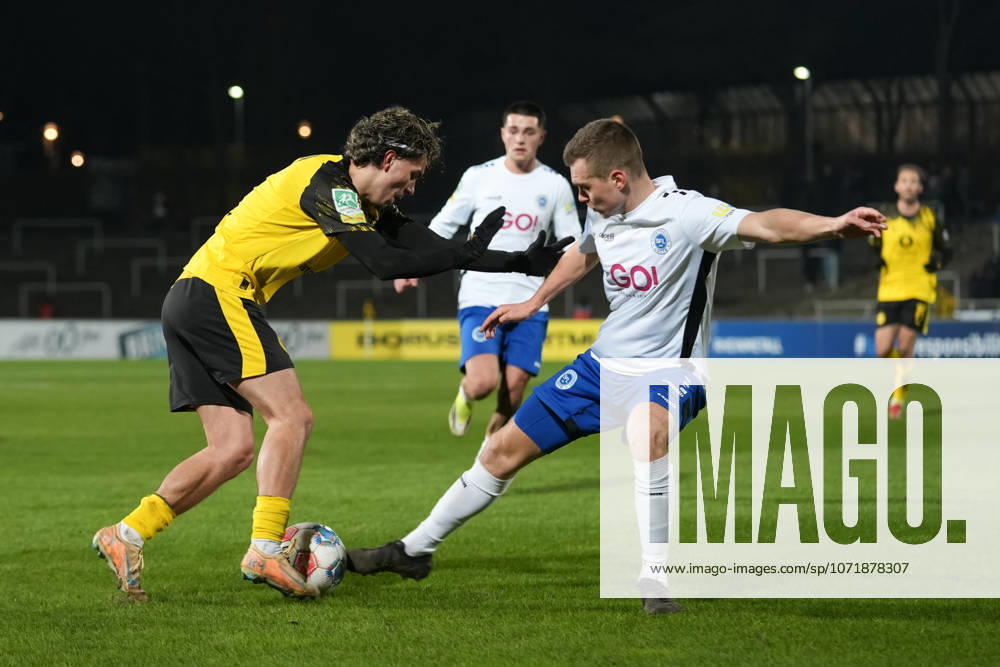 Saison 2025 2026 20. Spieltag Regionalliga West im Stadion Rote Erde, Dortmund, Germany. BV Borussia Dortmund U23 - Sportfreunde Lotte. Babis Charalampos Drakas (BVB)