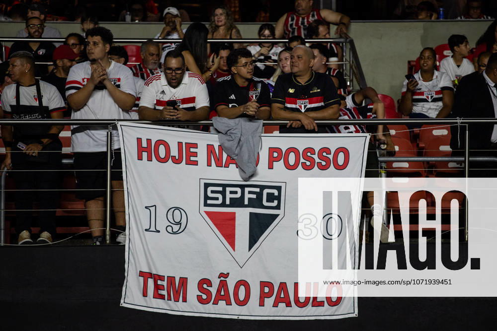 São Paulo x Santos SaO PAULO, SP - 31.01.2026: SaO PAULO X SANTOS - Sao Paulo fans during the match between Sao Paulo and Santos, valid for the 6th round of the Paulistao, held on Saturday night (31) at MorumBIS in Sao Paulo, SP. (Photo: Rodilei Morais Fotoarena) x2877055x RodileixMorais