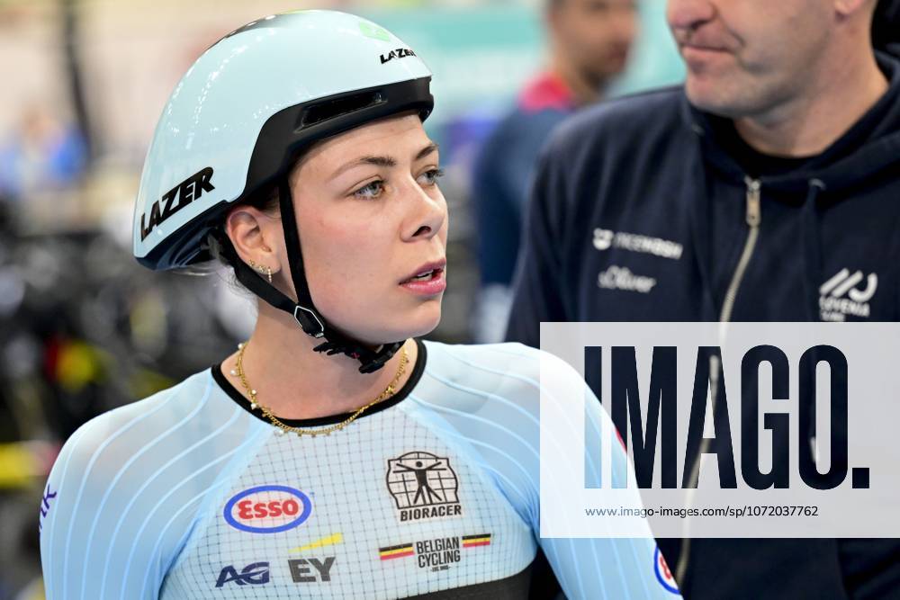 Belgian Shari Bossuyt pictured during the women s Omnium III elimination race at day 3 of the 2026 UEC Track Elite European Championships, in Konya, Turkey, Tuesday 03 February 2026. The European Championships take place from 01 to 05 February 2026. DIRKxWAEM x160784837x