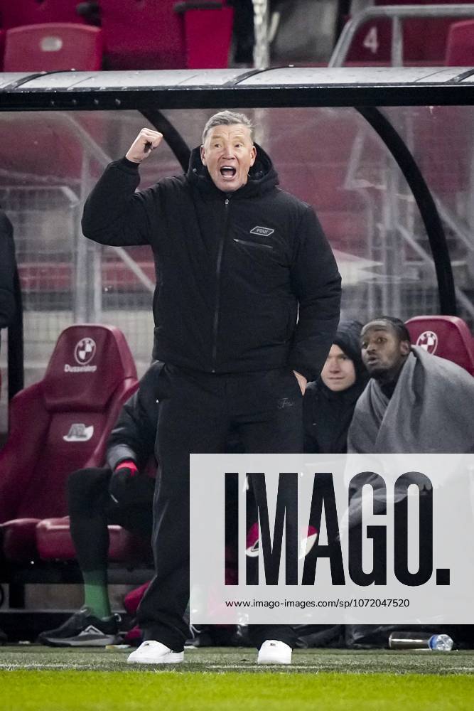 ALKMAAR - AZ Alkmaar coach Leeroy Echteld during the quarterfinal KNVB Cup match between AZ Alkmaar and FC Twente at the AFAS Stadium on February 3, 2026, in Alkmaar, Netherlands. TOBIAS KLEUVER ANP Dutch KNVB Beker quarterfinals 2025-2026 ANPxSportx IVx 549568913 originalFilename: 549568913