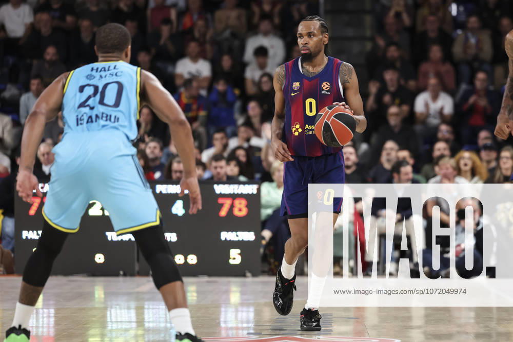 Kevin Punter of FC Barcelona, Barca in action during the EuroLeague Regular Season Round 26 match played between FC Barcelona and Fenerbahce Beko Istanbul at Palau Blaugrana on February 03, 2026 in Barcelona, Spain. Barcelona Spain - ZUMAa181 20260203_zaa_a181_222