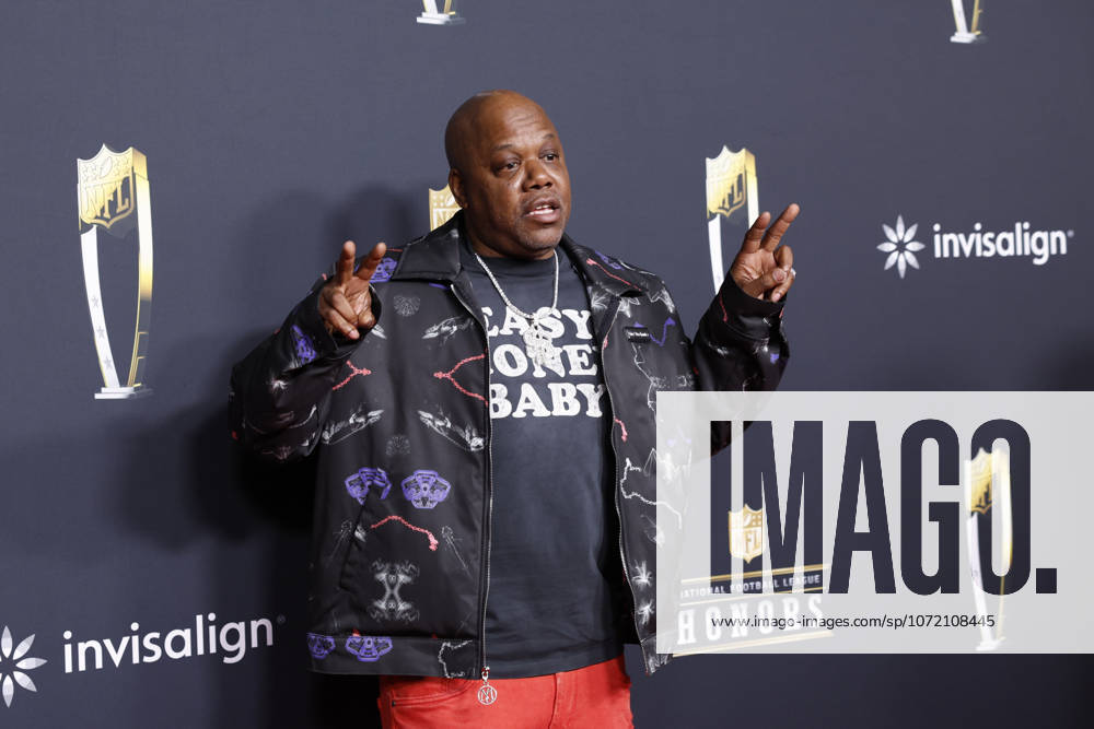 Rapper Too Short arrives on the red carpet at the 2026 NFL, American Football Herren, USA Honors presented by Invisalign in the days leading up to Super Bowl LX in San Francisco on Thursday, February 5, 2026. The New England Patriots will play the Seattle Seahawks in Super Bowl LX at Levi s Stadium in Santa Clara on Sunday, February 8, 2026. SBP20260205341 JOHNxANGELILLO