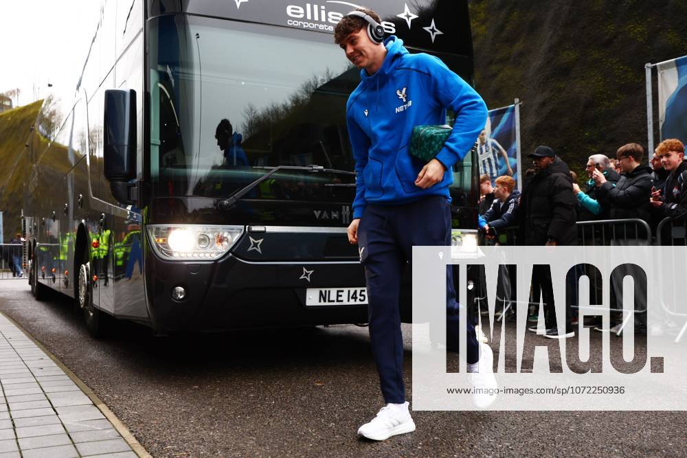 Jorgen Strand Larsen of Crystal Palace arrives. Brighton and Hove Albion v Crystal Palace, Premier League, Football, American Express Community Stadium, Brighton, UK - 08 Feb 2026Brighton American Express Community Stadi United Kingdom