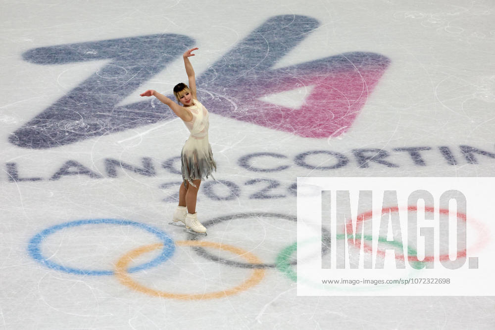 Alysa Liu of Team United States competes in women s singles short program during the Milano Cortina 2026 Olympic Winter games, Winterspiele,Spiele, Summer games at Milano Ice Skating Arena. Olympics 2026: Milano Cortina: Figure skating, Eiskunstlauf - ZUMAm117 20260206_oly_m117_300