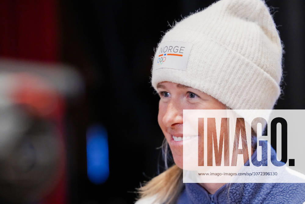 Winter Olympics in Milan Cortina 2026 Val di Fiemme, Italy 20260211 Astrid oyre Slind during the media meeting for the 10 km men and women in Castello di Fiemme during the Winter Olympics in Milano Cortina 2026 Photo Lise Aserud NTB Val di Fiemme Italy RESTRICTED USE FOR BETTING COMPANIES