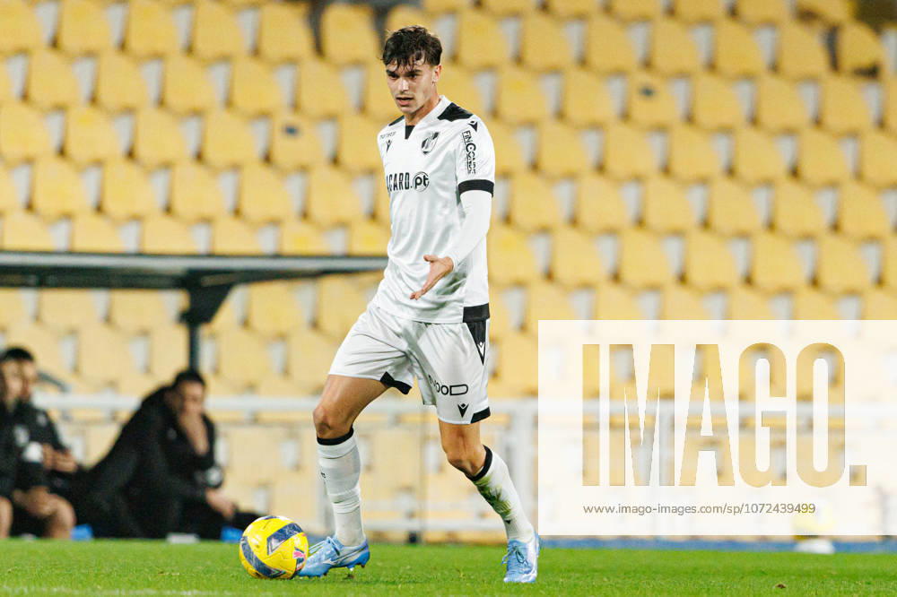 Miguel Nobrega seen during Liga Portugal game between teams of GD Estoril Praia and Vitoria SC at Estadio Antonio Coimbra da Mota (Maciej Rogowski Ball Raw Images) Estoril Estadio Antonio Coimbra da Mota Portugal