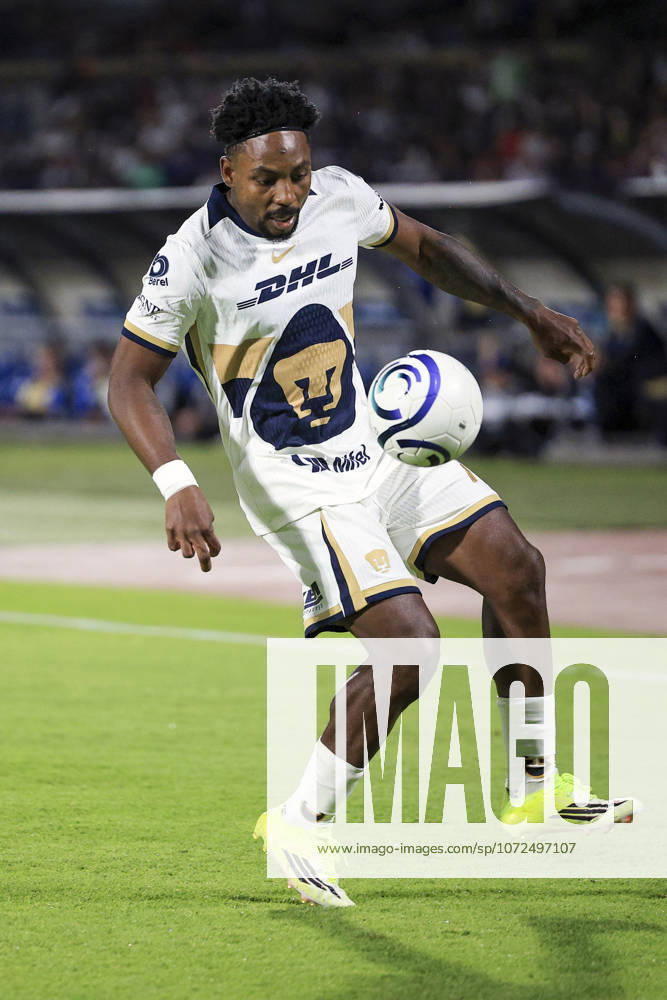CONCACAF CHAMPIONS CUP 2026 CONCACAF CHAMPIONS CUP 2026 PUMAS VS SAN DIEGO FC 10022026 MEXICO CITY, MEXICO. Action photo of Alvaro Angulo of Pumas UNAM of the Liga BBVA MX, during round 1 game of the CONCACAF Champions Cup 2026 at the Estadio Olimpico Ciudad Universitaria of Mexico City. Foto de accion de Alvaro Angulo de Pumas UNAM de la Liga BBVA MX, durante juego de la ronda 1 de la CONCACAF Champions Cup 2026, celebrado en el Estadio Olimpico de Ciudad Universitaria de la Ciudad de Mexico. Photo by IMAGENSHOP AGENCIA FOTOGRAFICA MEXICO CITY MEXICO CITY MEXICO