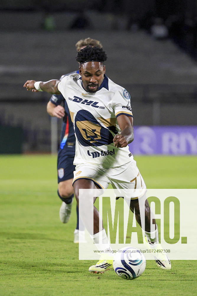 CONCACAF CHAMPIONS CUP 2026 CONCACAF CHAMPIONS CUP 2026 PUMAS VS SAN DIEGO FC 10022026 MEXICO CITY, MEXICO. Action photo of Alvaro Angulo of Pumas UNAM of the Liga BBVA MX, during round 1 game of the CONCACAF Champions Cup 2026 at the Estadio Olimpico Ciudad Universitaria of Mexico City. Foto de accion de Alvaro Angulo de Pumas UNAM de la Liga BBVA MX, durante juego de la ronda 1 de la CONCACAF Champions Cup 2026, celebrado en el Estadio Olimpico de Ciudad Universitaria de la Ciudad de Mexico. Photo by IMAGENSHOP AGENCIA FOTOGRAFICA MEXICO CITY MEXICO CITY MEXICO