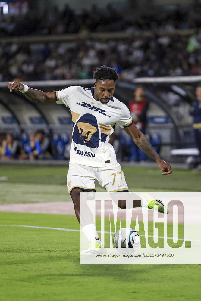 CONCACAF CHAMPIONS CUP 2026 CONCACAF CHAMPIONS CUP 2026 PUMAS VS SAN DIEGO FC 10022026 MEXICO CITY, MEXICO. Action photo of Alvaro Angulo of Pumas UNAM of the Liga BBVA MX, during round 1 game of the CONCACAF Champions Cup 2026 at the Estadio Olimpico Ciudad Universitaria of Mexico City. Foto de accion de Alvaro Angulo de Pumas UNAM de la Liga BBVA MX, durante juego de la ronda 1 de la CONCACAF Champions Cup 2026, celebrado en el Estadio Olimpico de Ciudad Universitaria de la Ciudad de Mexico. Photo by IMAGENSHOP AGENCIA FOTOGRAFICA MEXICO CITY MEXICO CITY MEXICO