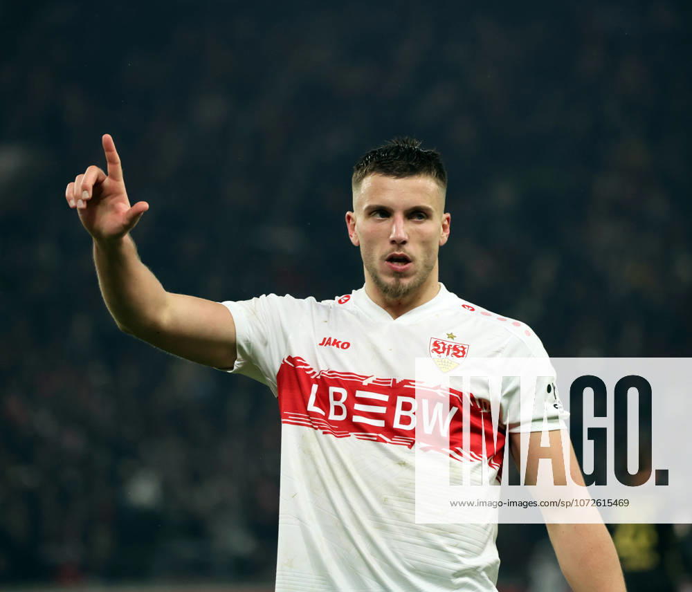 VfB Stuttgart - 1. FC Köln Deutschland, Stuttgart, 14.02.2026, Fussball, Bundesliga, Saison 2025 2026, VfB Stuttgart - 1. FC Köln: Ermedin Demirovic (VfB Stuttgart); Jubel Tor 2:1 Demirovic.