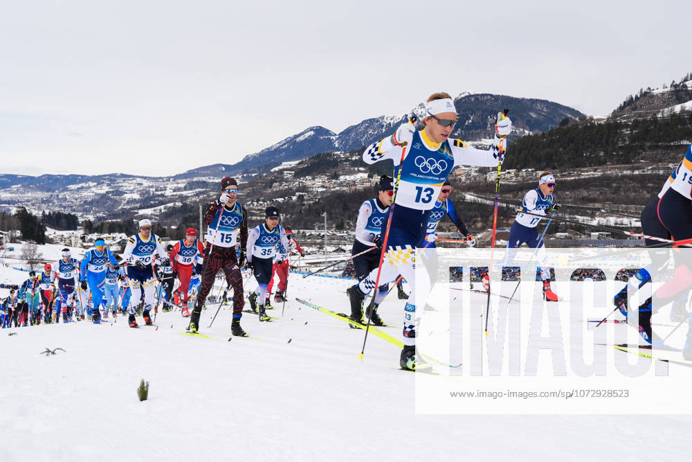 Winter Olympics in Milan Cortina 2026 Val di Fiemme, Italy 20260221 Gustaf Berglund from Sweden during the cross country skiing 50 km Classic men Tesero CC Stadium during the Winter Olympics in Milano Cortina 2026 Photo Lise Aserud NTB Val di Fiemme Italy RESTRICTED USE FOR BETTING COMPANIES