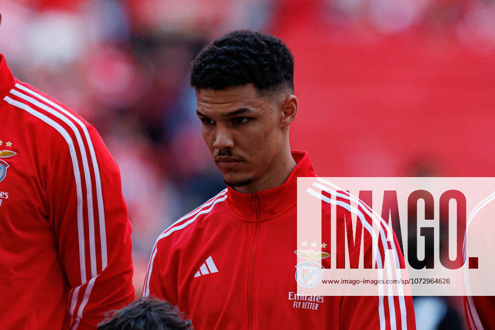 Alexander Bah seen during Liga Portugal game between SL Benfica and AFS Aves (Luis Loureiro Ball Raw Images) Lisbon Estadio da Luz Portugal