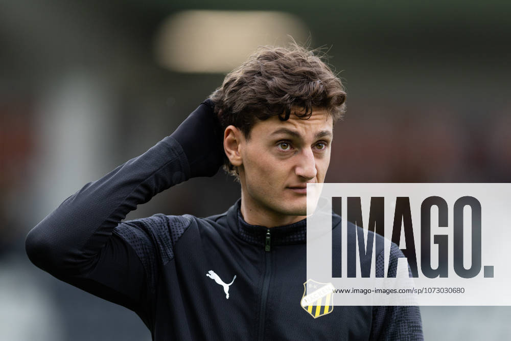 Häckens Silas Andersen inför fotbollsmatchen i Svenska Cupen mellan Häcken och Oddevold den 22 februari 2026 i Göteborg.