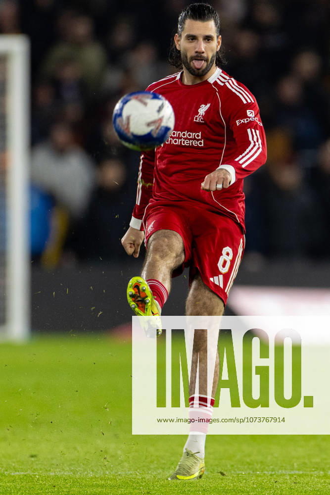Football - FA Cup - 5th Round - Liverpool FC v Wolverhampton Wanderers FC WOLVERHAMPTON, ENGLAND - Friday, March 6, 2026: Liverpool s Dominik Szoboszlai during the FA Cup 5th Round match between Liverpool FC and Wolverhampton Wanderers FC at Molineux. (Photo by David Rawcliffe Propaganda) WOLVERHAMPTON Molineux WEST MIDLANDS ENGLAND