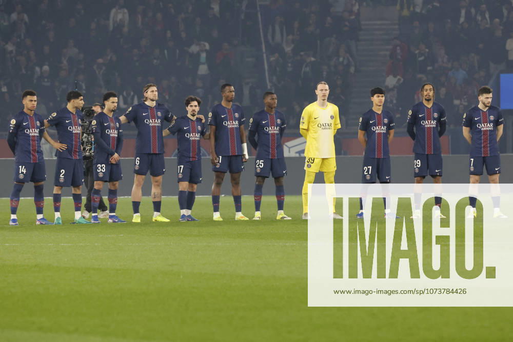Ligue 1 - PSG v AS Monaco - Paris PSG’s team during the 2025-26 French soccer League One game, PSG vs Monaco In Parc des Princes Stadium, Paris, France on March 6th 2026. Photo by Henri Szwarc ABACAPRESS.COM Paris France