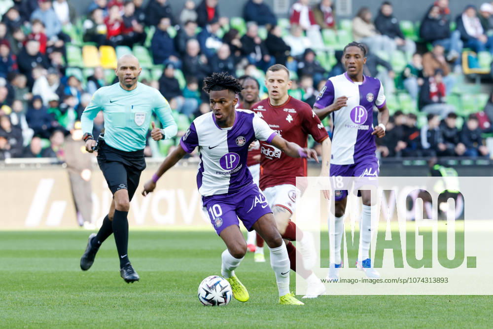 FC Metz v Toulouse FC - Ligue 1 McDonald s 2025 2026 10 Yann GBOHO (tfc) during the Ligue 1 McDonald s match between Metz and Toulouse at Stade Saint-Symphorien on March 15, 2026 in Metz, France. Metz France