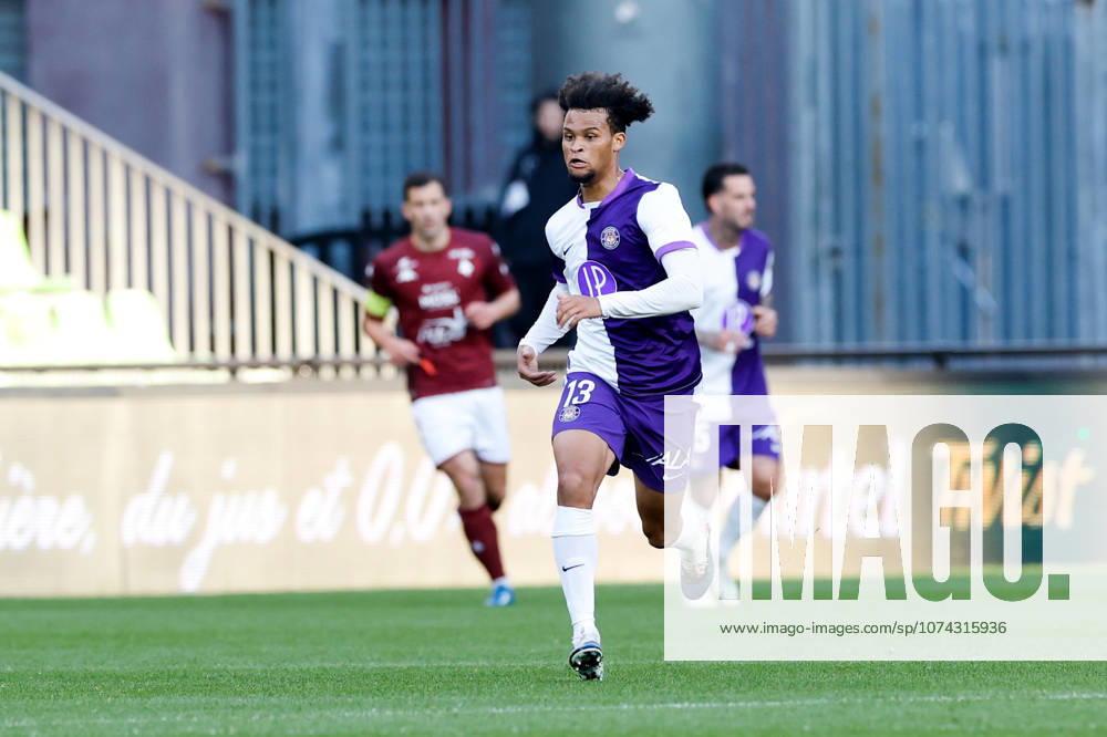 FC Metz v Toulouse FC - Ligue 1 McDonald s 2025 2026 13 Jacen RUSSELL ROWE (tfc) during the Ligue 1 McDonald s match between Metz and Toulouse at Stade Saint-Symphorien on March 15, 2026 in Metz, France. Metz France