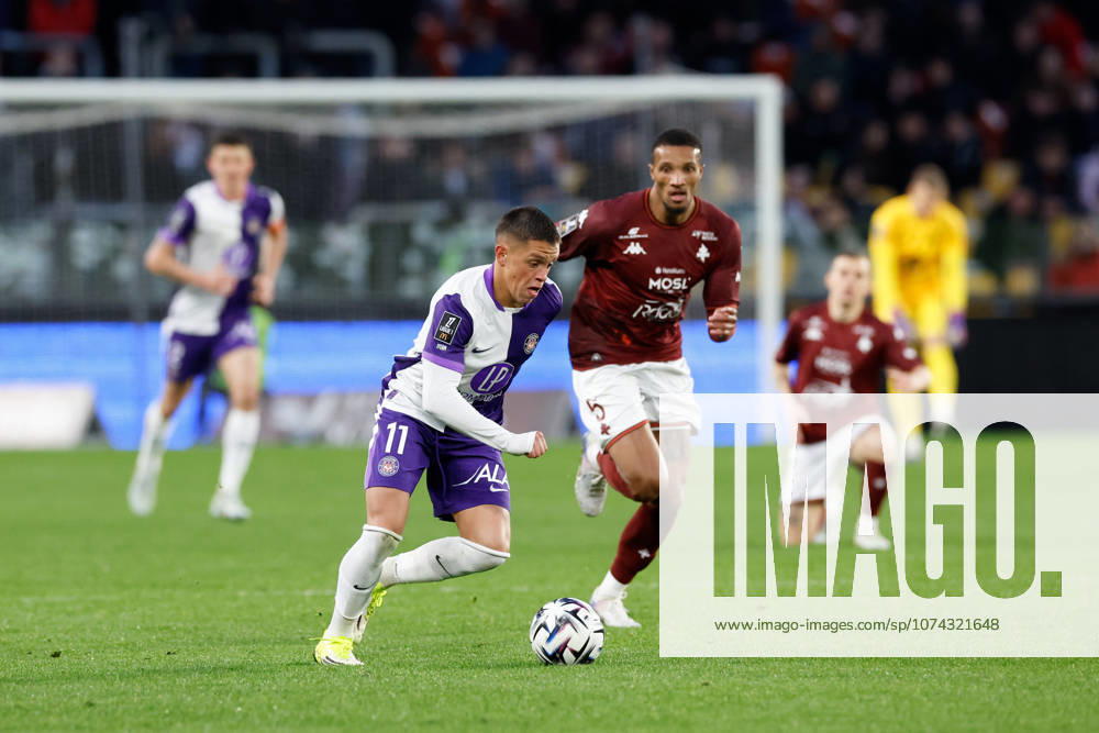 FC Metz v Toulouse FC - Ligue 1 McDonald s 2025 2026 11 Santiago HIDALGO (tfc) during the Ligue 1 McDonald s match between Metz and Toulouse at Stade Saint-Symphorien on March 15, 2026 in Metz, France. Metz France