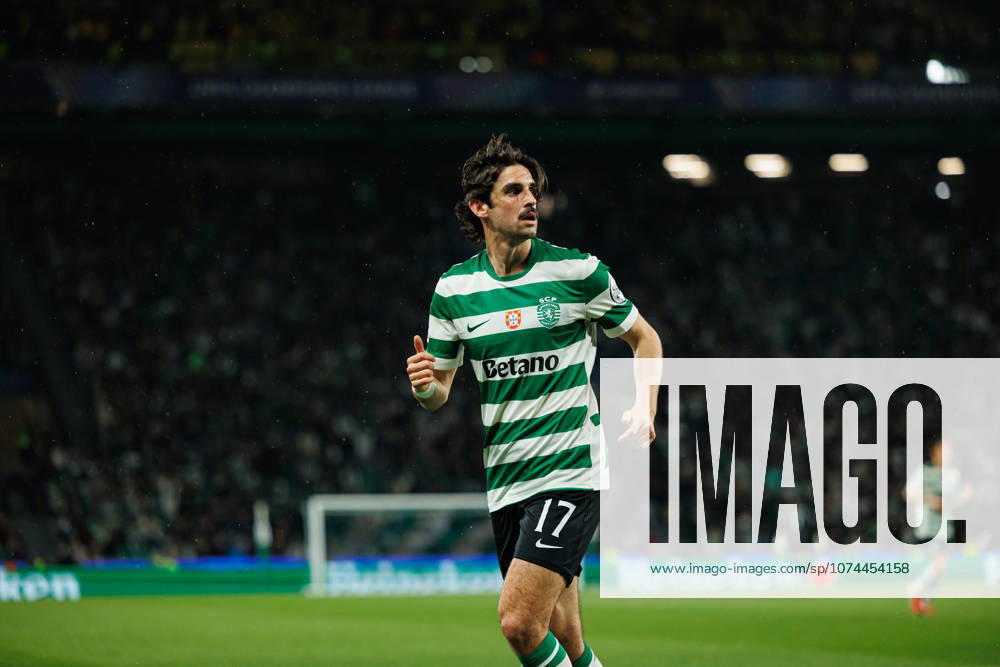 Francisco Trincao seen during UEFA Champions League Round of 16 game between teams of Sporting CP and FK Bodo Glimt at Estadio Jose Alvalade (Maciej Rogowski Ball Raw Images) Lisbon Estadio Jose Alvalade Portugal