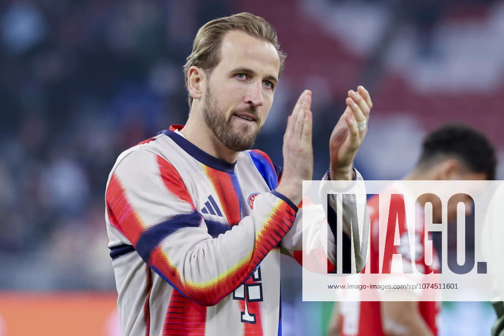 Harry Kane (FC Bayern Muenchen) jubelt, UEFA Champions League 2025 26 Round of 16 Second Leg, FC Bayern München v Atalanta BC, Football Arena Munich am 18. March 2026 in München, Deutschland. (Foto von Marco Steinbrenner DeFodi Images) Harry Kane (FC Bayern Muenchen) cheers, UEFA Champions League 2025 26 Round of 16 Second Leg, FC Bayern München v Atalanta BC, Football Arena Munich, March 18, 2026 in Munich, Germany. (Photo by Marco Steinbrenner DeFodi Images) -
