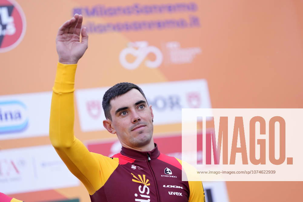 ARANBURU DEVA Alex during Team Presentation at the men s elite race of the Milano - Sanremo one day cycling race (298 km) from Pavia to Sanremo - North West Italy - March 20, 2026. - cycling .