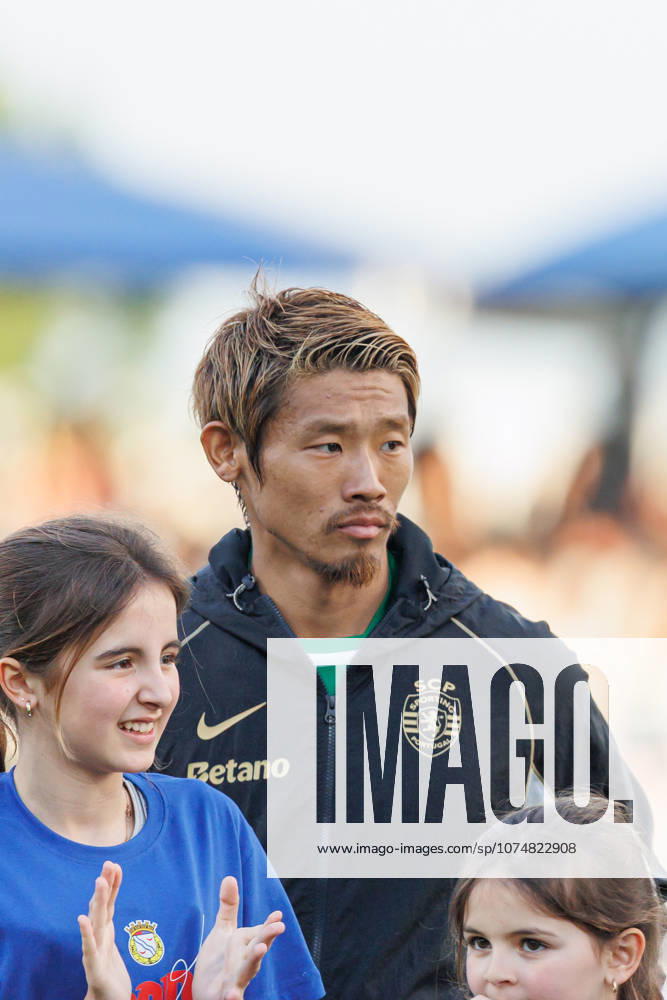 Hidemasa Morita seen during Liga Portugal game between teams of FC Alverca and Sporting CP (Luis Loureiro Ball Raw Images) Alverca Complexo Desportivo Alverca Portugal
