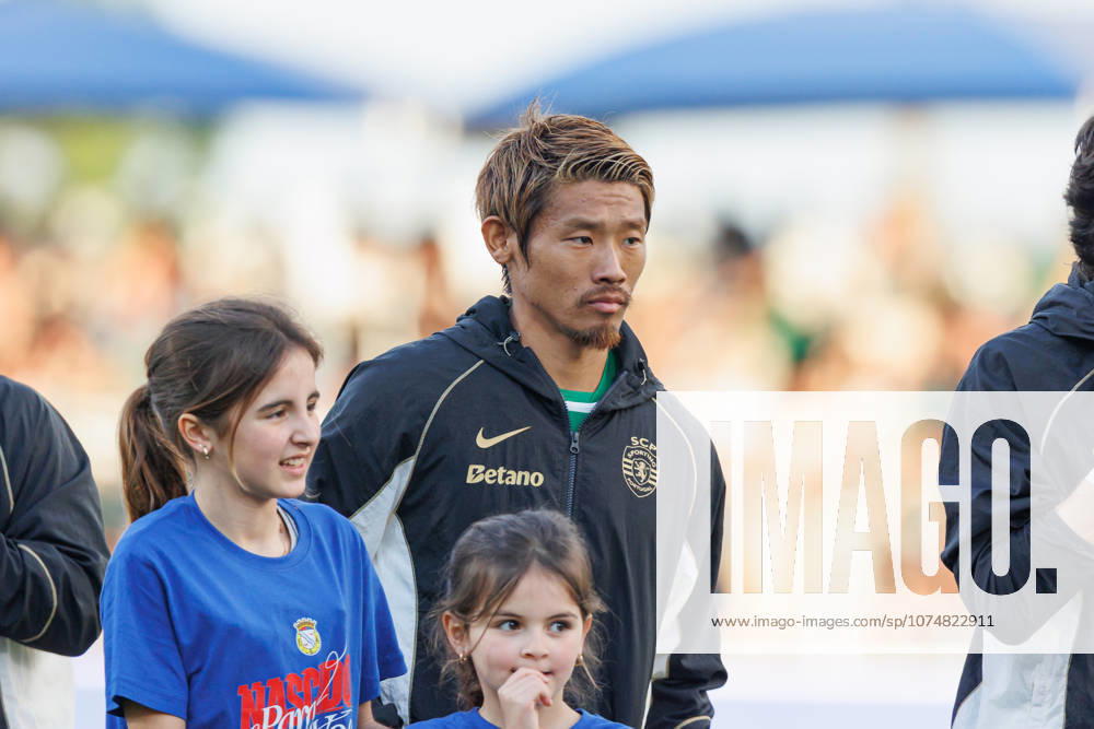 Hidemasa Morita seen during Liga Portugal game between teams of FC Alverca and Sporting CP (Luis Loureiro Ball Raw Images) Alverca Complexo Desportivo Alverca Portugal