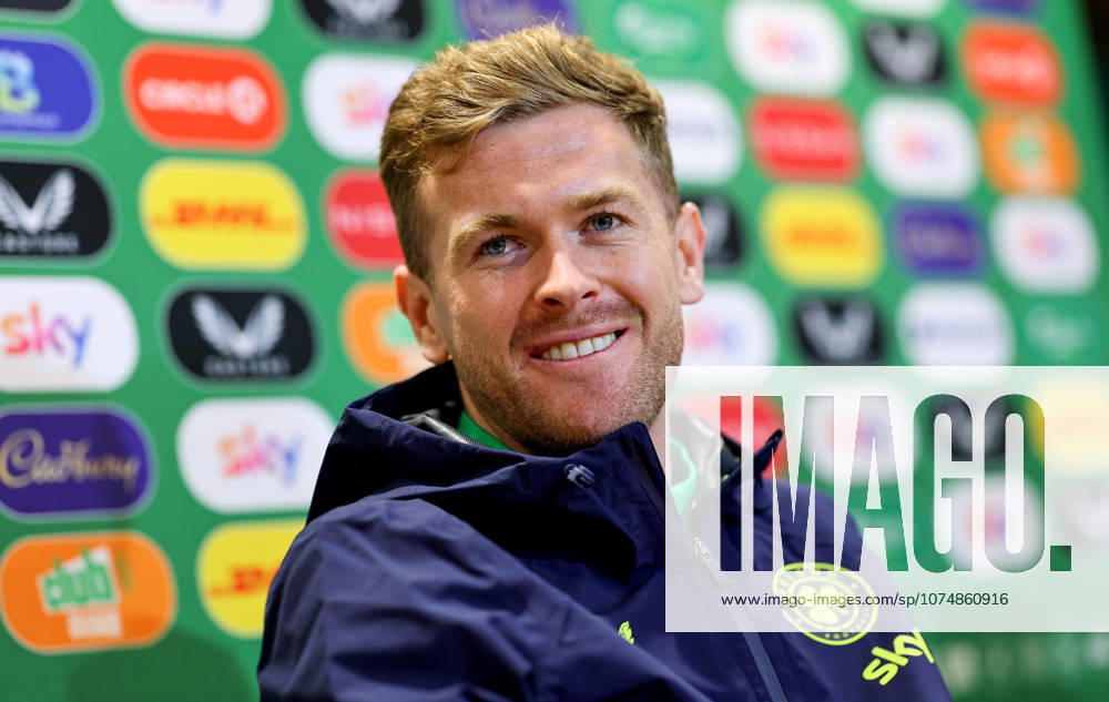 Republic of Ireland press conference, PK, Pressekonferenz FAI HQ, Dublin 23 3 2026 Nathan Collins Nathan Collins 23 3 2026