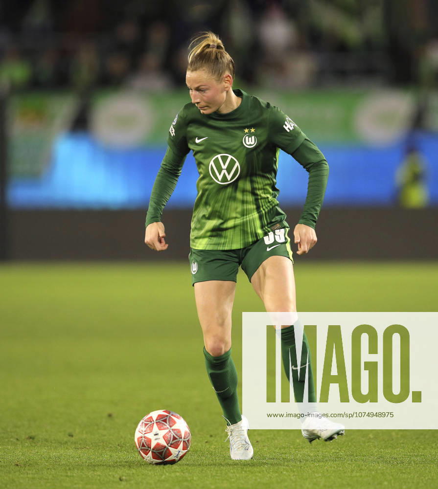 Foto : Sarai LINDER (Wolfsburg) Fussball Championsleague der Frauen am Di. 24.03.2026 Viertelfinale VfL Wolfsburg - Olympique Lyon