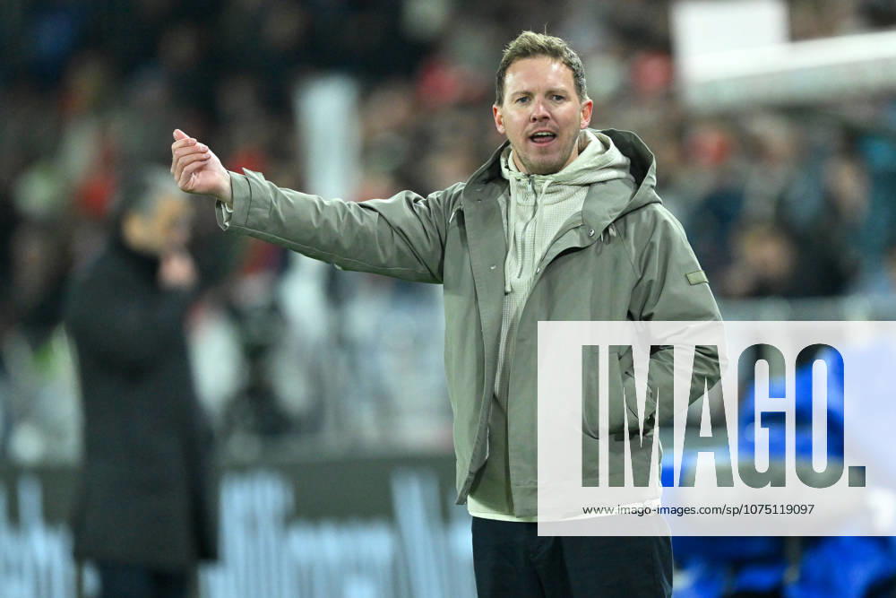 Basel, St.Jakob-Park, 27.03.26, GER, Herren, Laenderspiel: Schweiz - Deutschland Bild: Trainer Julian NAGELSMANN (Deutschland) UEFA regulations prohibit any use of photographs as image sequences and or quasi-video. Basel Schweiz