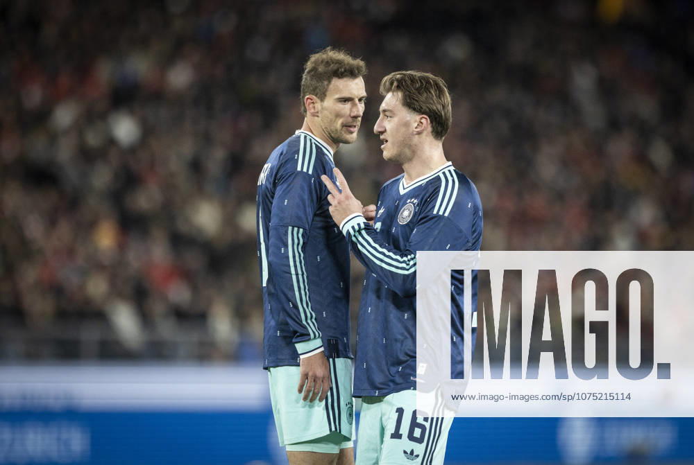 Basel, Switzerland. 27th Mar 2026. Leon Goretzka (DFB) Angelo Stiller (DFB) Switzerland - Germany Schweiz - Deutschland 27.03.2026
