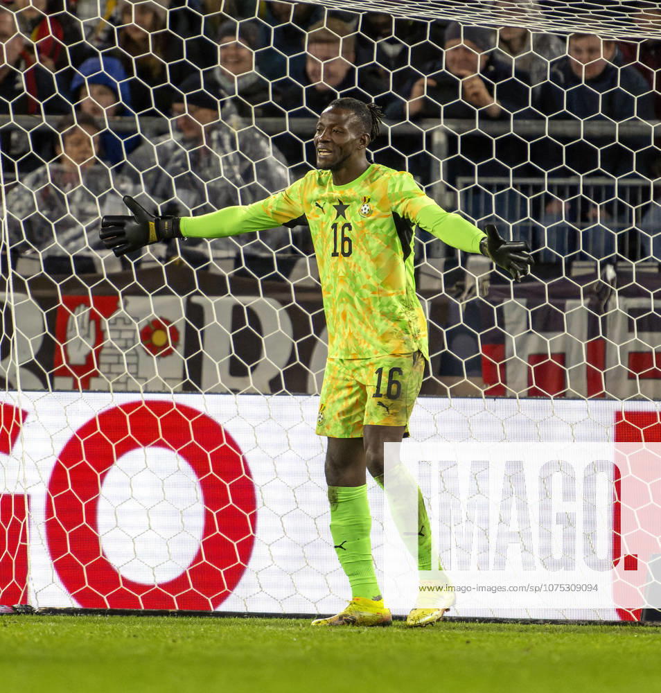 Fussball Freundschafts-Länderspiele 2.Spieltag, Deutschland - Ghana, in der MHP-Arena Stuttgart (Deutschland). Torhüter Benjamin Asare (Ghana)