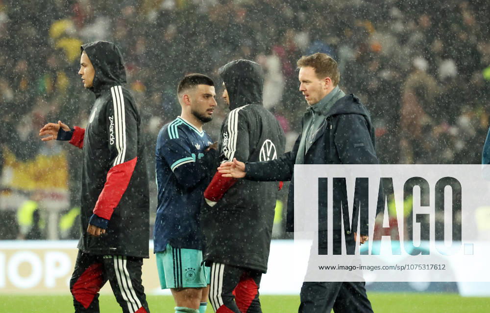 Deutschland - Ghana Deutschland, Stuttgart, 30.03.2026, Fussball, Länderspiel, Deutschland - Ghana: v.l. Julian Nagelsmann (Trainer Deutschland), Deniz Undav (Deutschland).