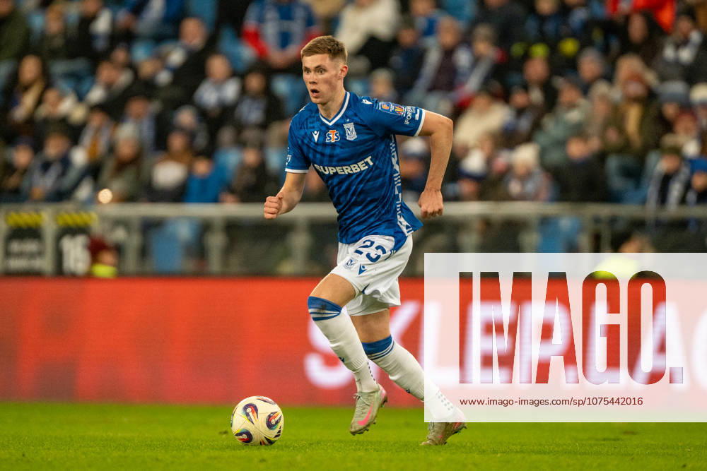 Gisli Thordarson seen during Puchar Polski 25 26 game between teams of Lech Poznan and Gornik Zabrze (Kazimierz Koper Ball Raw Images) Poznan Enea Stadion Poland