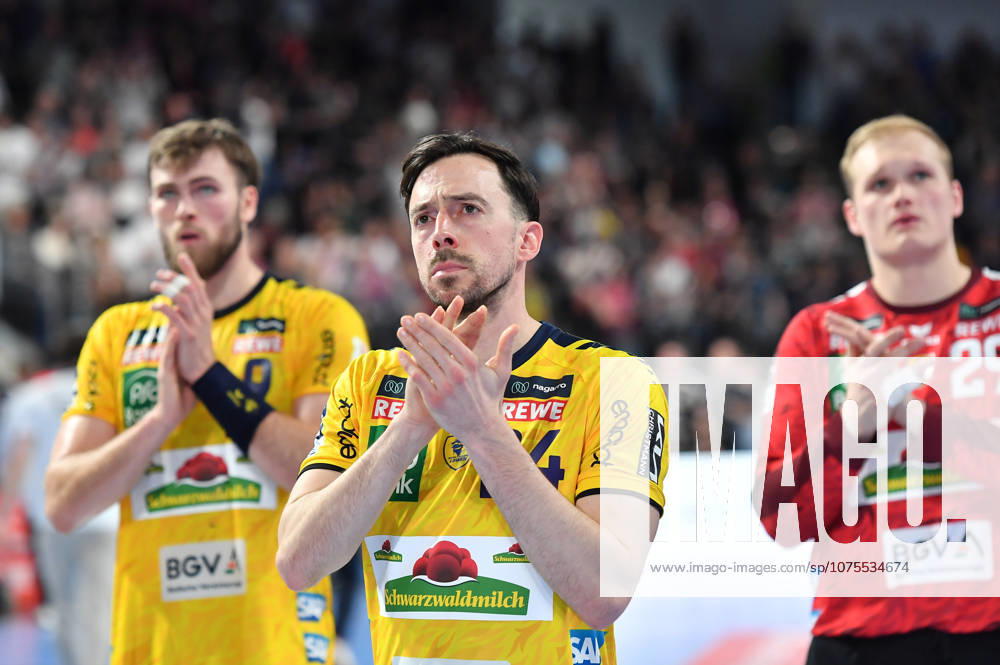 Handball - 1. Bundesliga DAIKIN HBL - Saison 2025 2026 - 27. Spieltag: HC Erlangen Metropolregion Nürnberg HCE - Rhein-Neckar Löwen - OGo - - Patrick Groetzki (24, Rhein Neckar Löwen ) enttäuscht Enttäuschung nach Spielende