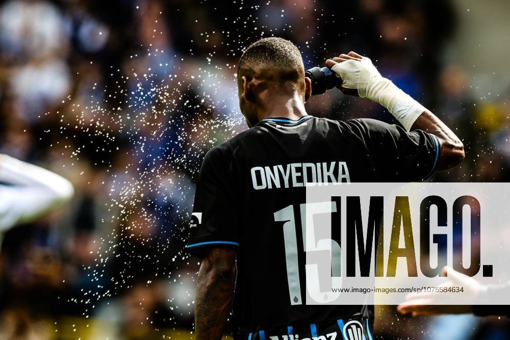 Club s Raphael Onyedika pictured during a soccer match between Club Brugge and RSCA Anderlecht, Monday 06 April 2026 in Brugge, on the first day of the Champion s Play-off (PO1) of the 2025-2026 Jupiler Pro League first division of the Belgian championship. BRUNOxFAHY x169949702x