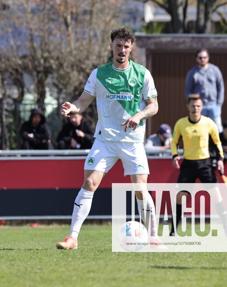 Fussball - Saison 2025 2026 - Regionalliga Bayern - 27. Spieltag: 1. FC Nürnberg FCN II ( Club ) - SpVgg Greuther Fürth II (Kleeblatt U23 ) - DaMa - - Noah König Koenig (4, SpVgg Greuther Fürth II )