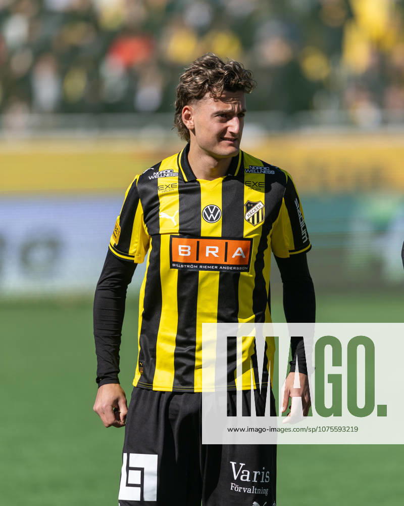 Häckens Silas Andersen inför fotbollsmatchen i Allsvenskan mellan Häcken och Brommapojkarna den 6 april 2026 i Göteborg.