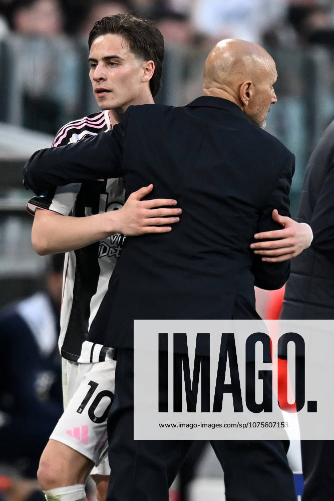 Db Torino 06 04 2026 - campionato di calcio serie A Juventus-Genoa foto Daniele Buffa Image nella foto: Luciano Spalletti-Kenan Yildiz