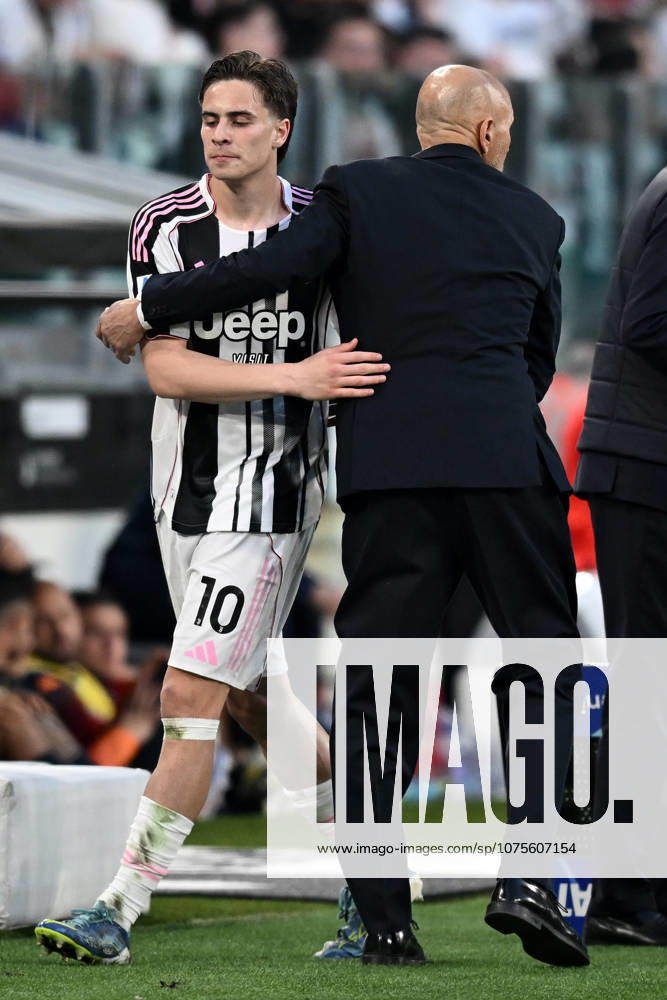 Db Torino 06 04 2026 - campionato di calcio serie A Juventus-Genoa foto Daniele Buffa Image nella foto: Luciano Spalletti-Kenan Yildiz