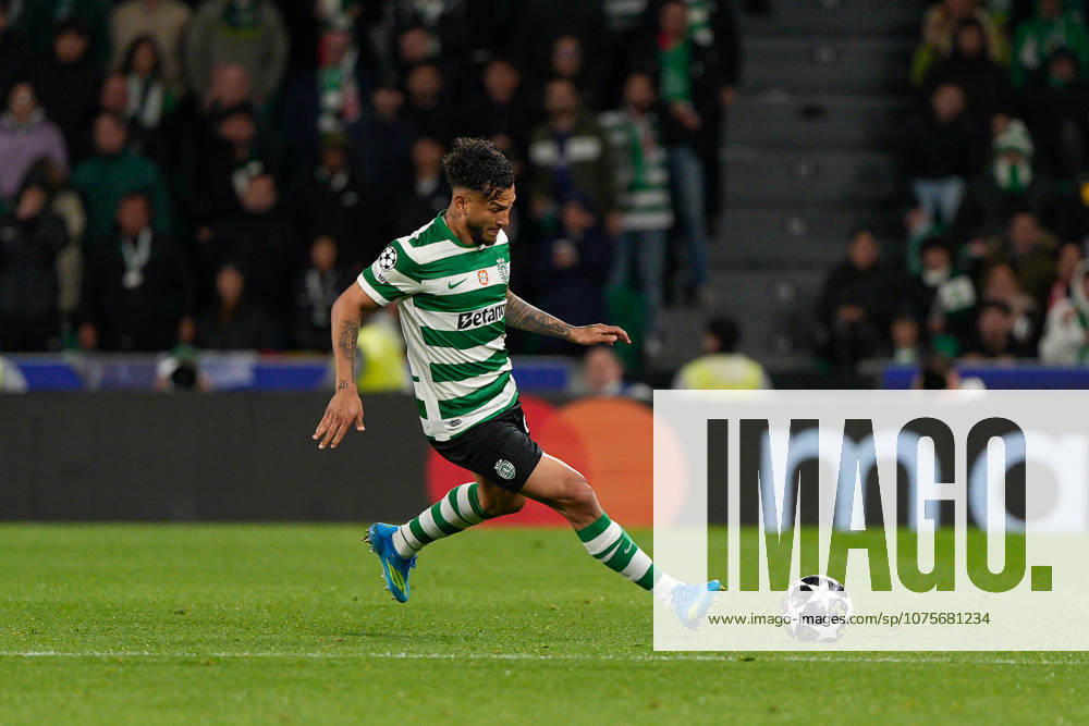 Luis Suarez of Sporting CP seen in action during the UEFA Champions League 2025 26 Quarter-finals 1st leg between Sporting CP and Arsenal FC at Estadio Jose Alvalade. Final score: Sporting CP 0:1 Arsenal FC Sporting CP Vs Arsenal FC In Lisbon, Portugal - 07 Apr 2026 - ZUMAs197 20260407_aaa_s197_346