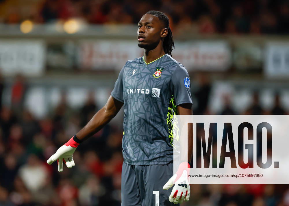 Wrexham, Wales, 7th April 2026. Arthur Okonkwo of Wrexham during the Wrexham vs Southampton Sky Bet Championship match at the SToK Cae Ras, Wrexham. Picture credit should read: Cody Froggatt Sportimage . SPI_091_CF_WREXHAM_V_SOUTHAMPTON SPI-4671-0088