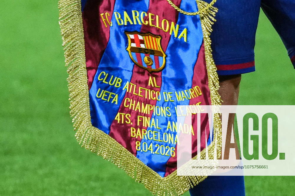 ESP: FC Barcelona, Barca - Atletico de Madrid. UEFA Champions League. Quarter-Finals, first leg. during UEFA Champions League match, Quarter-Finals, first leg, between FC Barcelona and Atletico de Madrid played at Spotify Camp Nou Stadium on April 8, 2026 in Barcelona, Spain. kpng