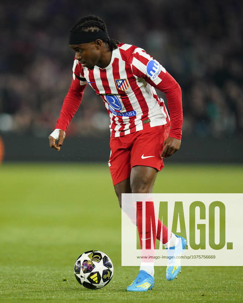ESP: FC Barcelona, Barca - Atletico de Madrid. UEFA Champions League. Quarter-Finals, first leg. Ademola Lookman of Atletico de Madrid during UEFA Champions League match, Quarter-Finals, first leg, between FC Barcelona and Atletico de Madrid played at Spotify Camp Nou Stadium on April 8, 2026 in Barcelona, Spain. kpng