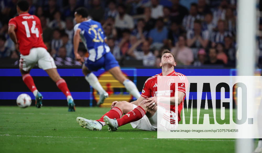 POR: Porto v Nottingham Forest, Europa League, 9 April 2026 Chris Wood of Nottingham Forest in action during the UEFA Europe League,Quartet finals 1st leg between Porto FC and Nottingham Forest FC at Stadium of Dragao on April 9,2026 in Porto (Portugal) (Photo by Luis de la Mata SportPix Sipa USA) Porto As Antas Porto Portugal