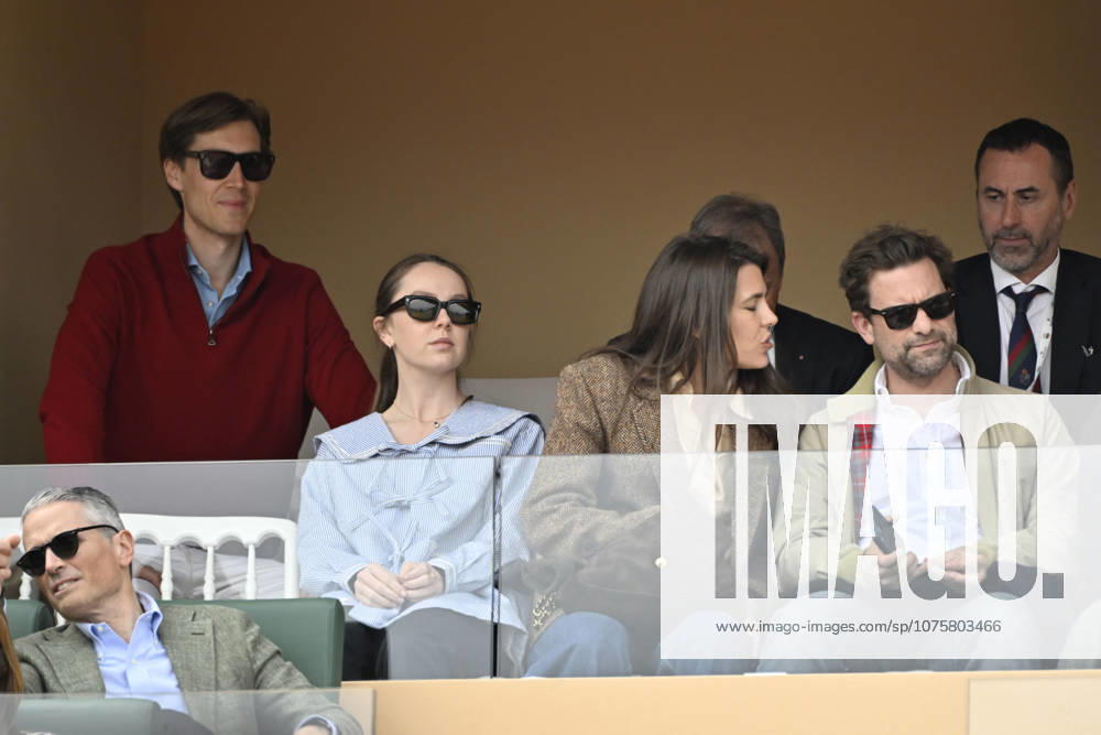 Sylvester Strautmann - Alexandra de Hanovre et la princesse Charlotte Casiraghi et Nicolas Mathieu NO CREDIT MONACO