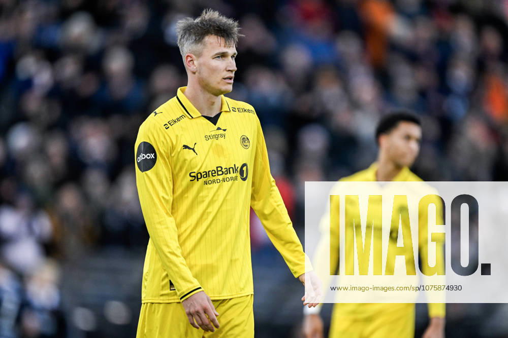 Eliteserien in football 2026 Viking Bodo Glimt Stavanger 20260411 Bodo Glimts Odin Bjortuft during the elite series football match between Viking and Bodo Glimt at Lyse Arena in Stavanger Photo Carina Johansen NTB Stavanger Norway RESTRICTED USE FOR BETTING COMPANIES