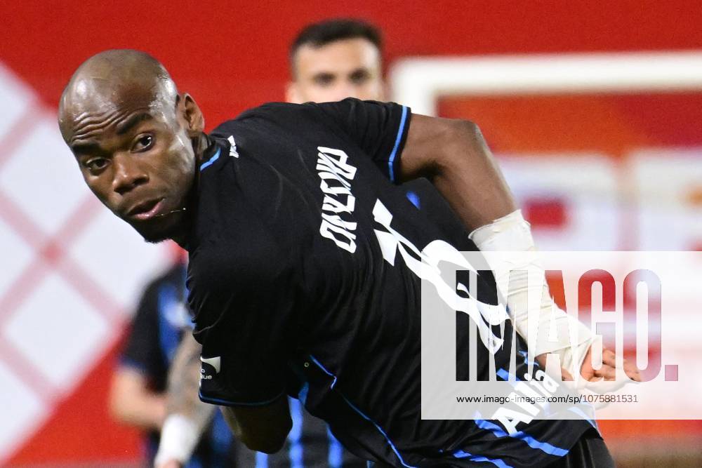Sint-Truidense VV v Club Brugge - Jupiler Pro League Champions Play-Off SINT-TRUIDEN, BELGIUM - APRIL 11 : Onyedika Nwadike Raphael midfielder of Club Brugge pictured during the Jupiler Pro League Champions Play-Off match between Sint-Truidense VV and Club Brugge on April 11, 2026 in Sint-Truiden, Belgium, 11 04 2026 Sint-Truiden Belgium