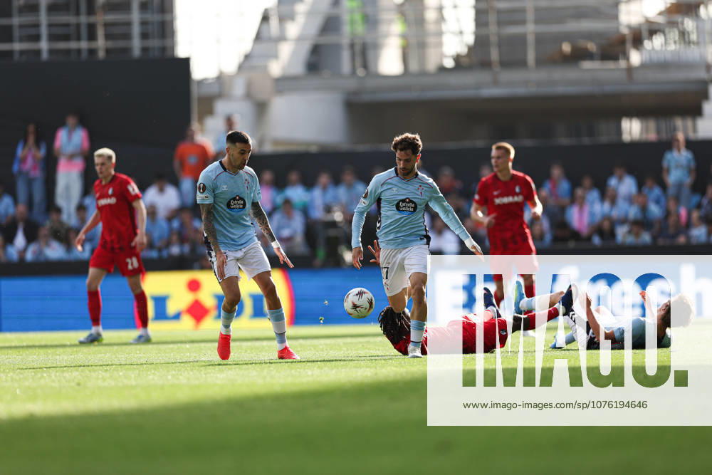 Real Club Celta v SC Freiburg - UEFA Europa League 2025 26 Quarter-Final Second Leg Javi Rueda of Celta Vigo during the UEFA Europa League 2025 26 Quarter-Final Leg Two match between Real Club Celta and SC Freiburg at Estadio Balaidos in Vigo, Spain, on April 16, 2026. vigo Vigo Spain